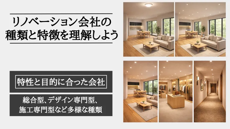 リノベーション会社 選び方