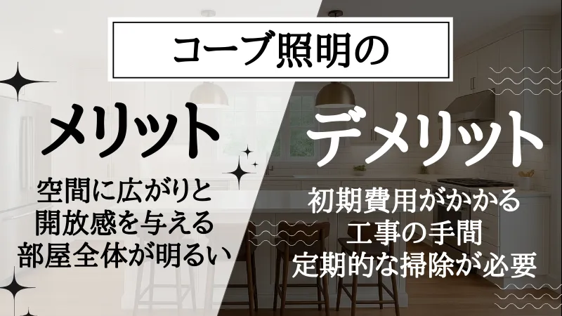 コーブ照明とコーニス照明の違い