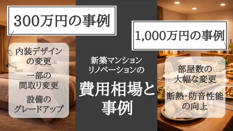 新築マンション リノベーション