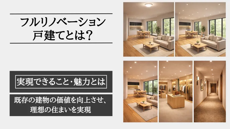 フルリノベーション 戸建て