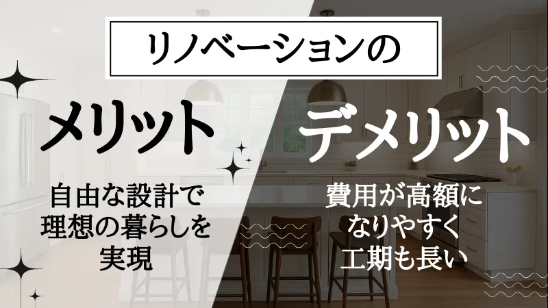 リノベーション リフォーム 違い