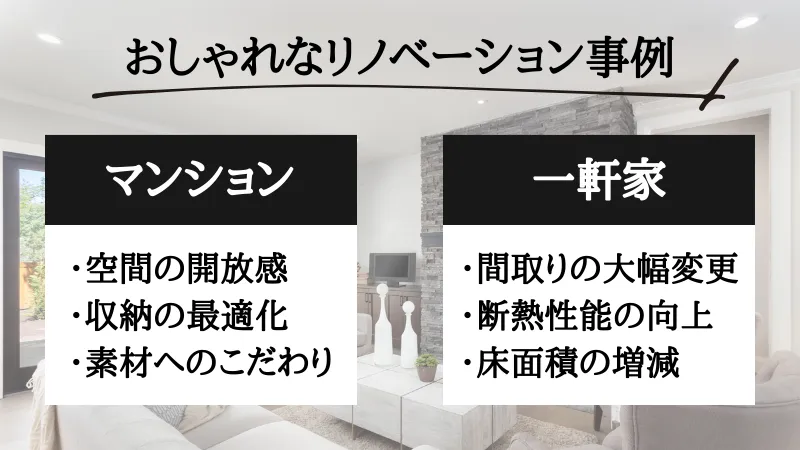 リノベーション おしゃれ