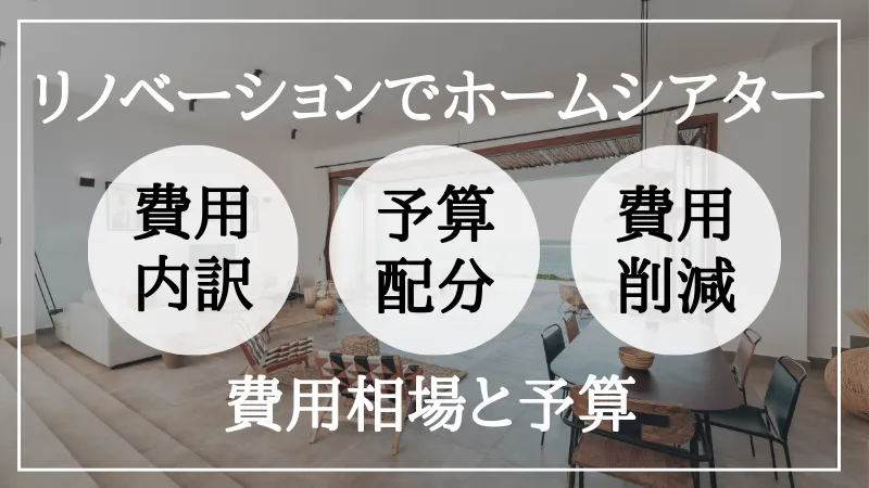 リノベーション ホームシアター