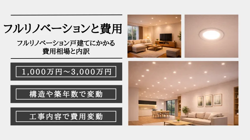 フルリノベーション 戸建て