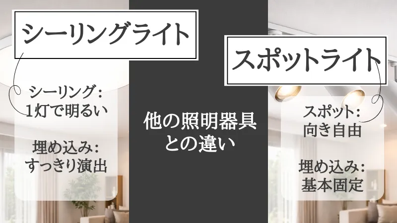 埋め込み照明とは