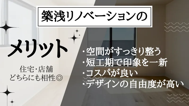 築浅 リノベーション