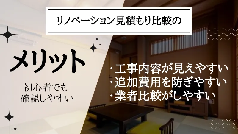 リノベーション 見積もり
