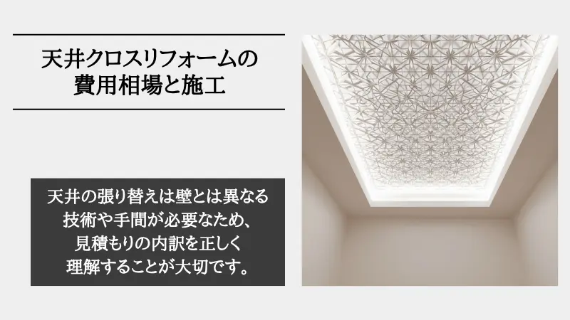 リフォーム 天井 クロス