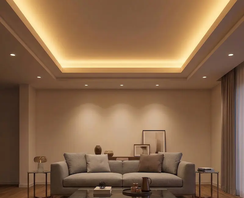 リビング 間接照明 led