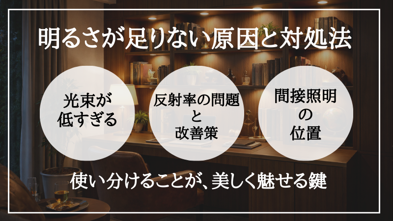 間接照明 明るい