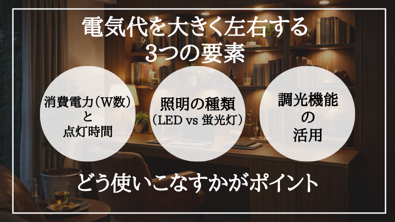 間接照明 電気代