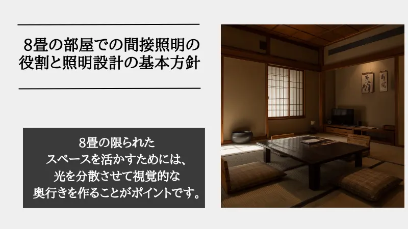 間接照明 8畳