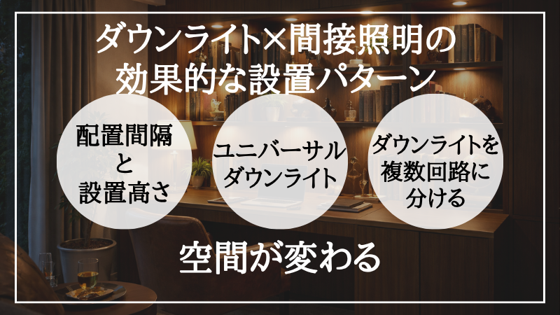 間接照明 ダウンライト