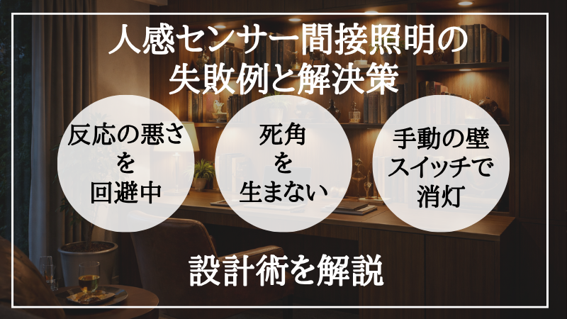 間接照明 人感センサー
