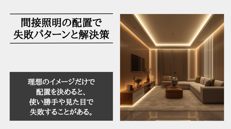 間接照明 置き方