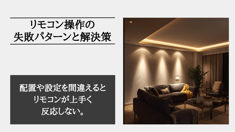 間接照明 リモコン付き