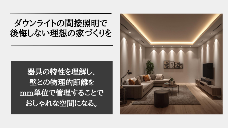 間接照明 ダウンライト