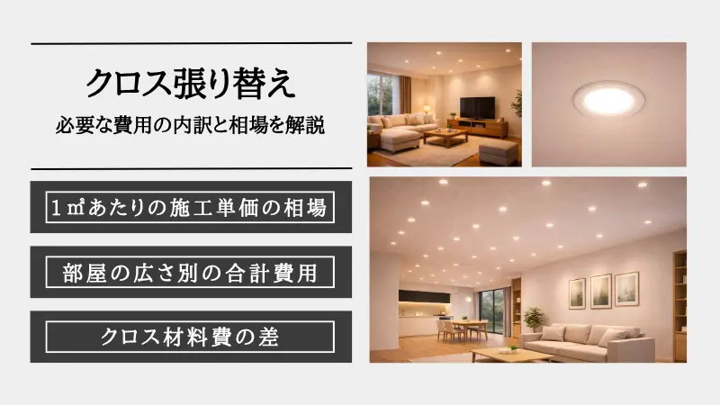 クロス 張り替え 費用