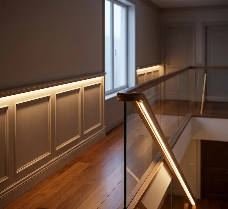 リビング 吹き抜け 間接照明