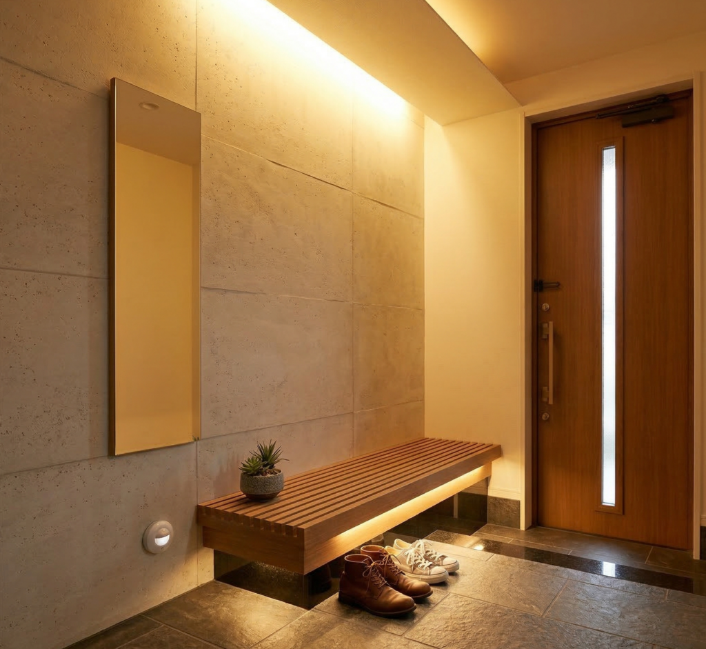 間接照明 人感センサー