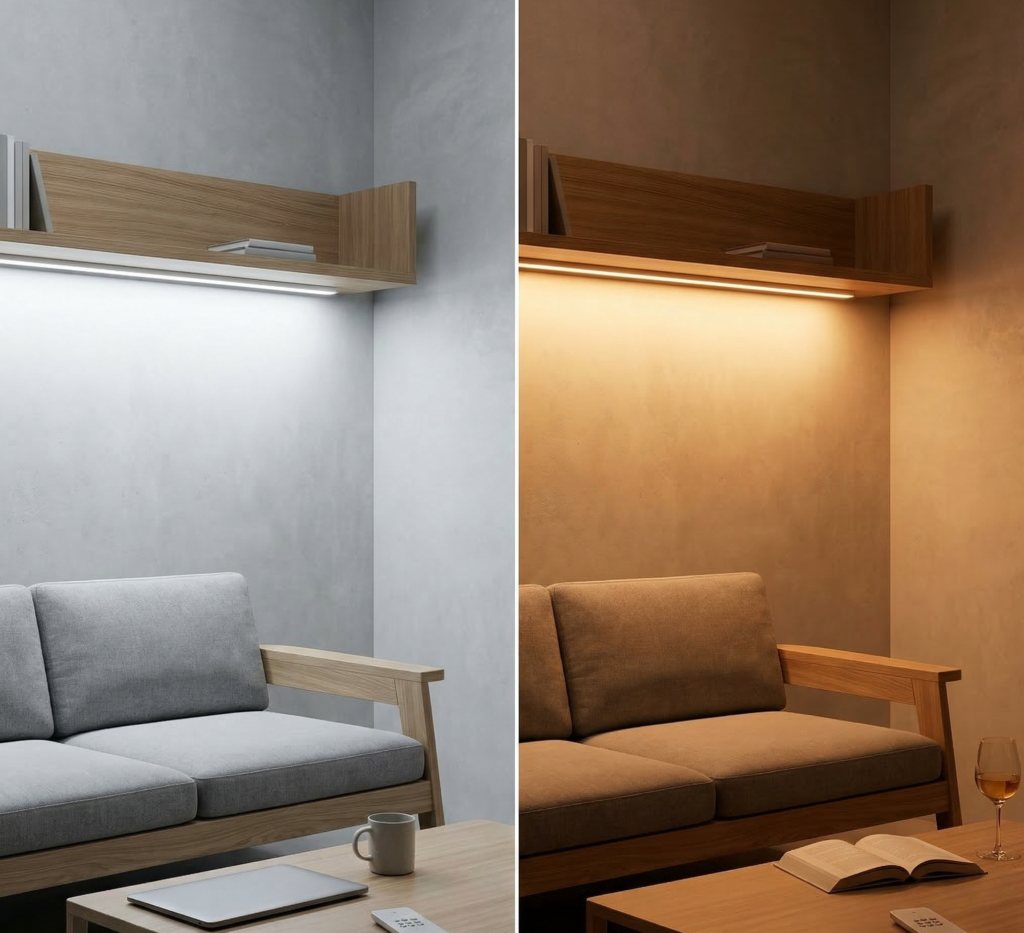 間接照明 リモコン付き