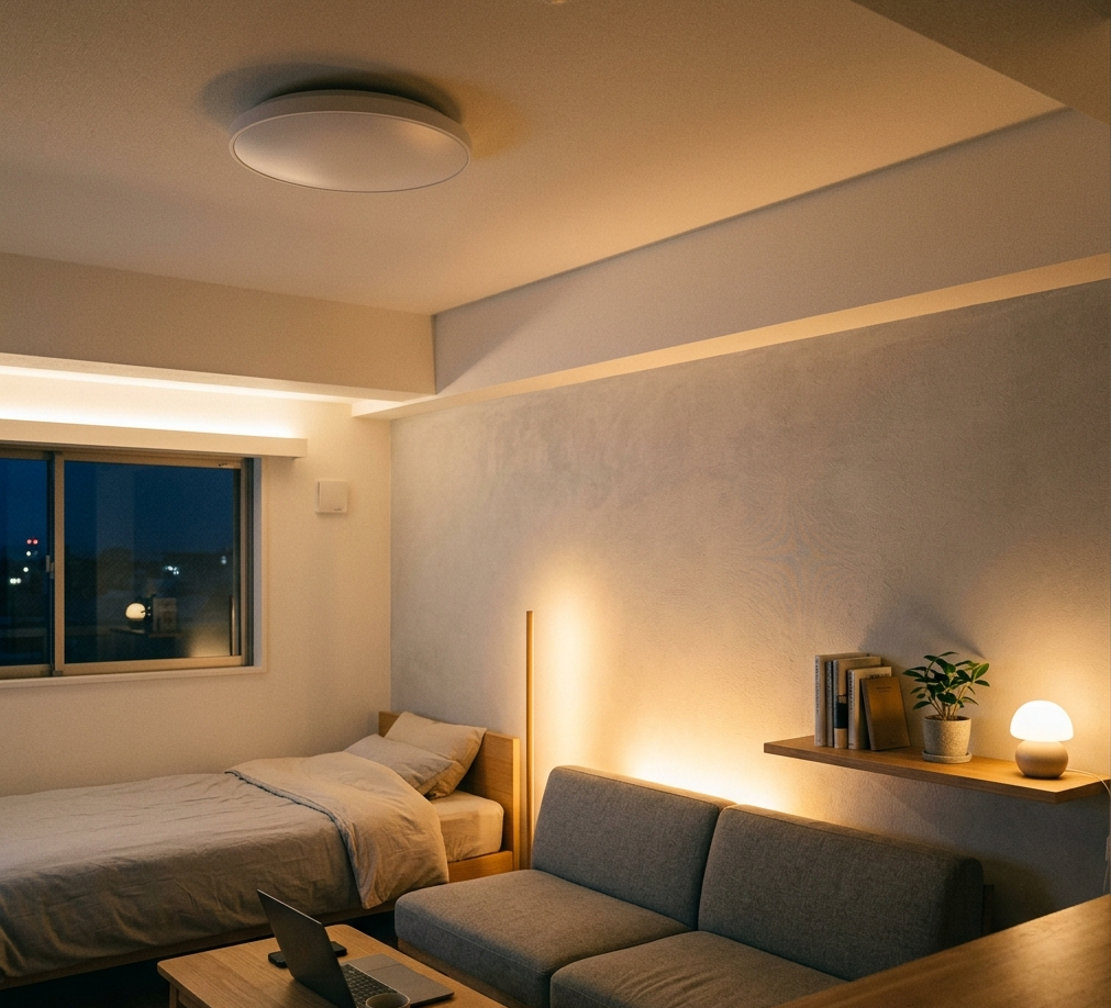 間接照明 電気代