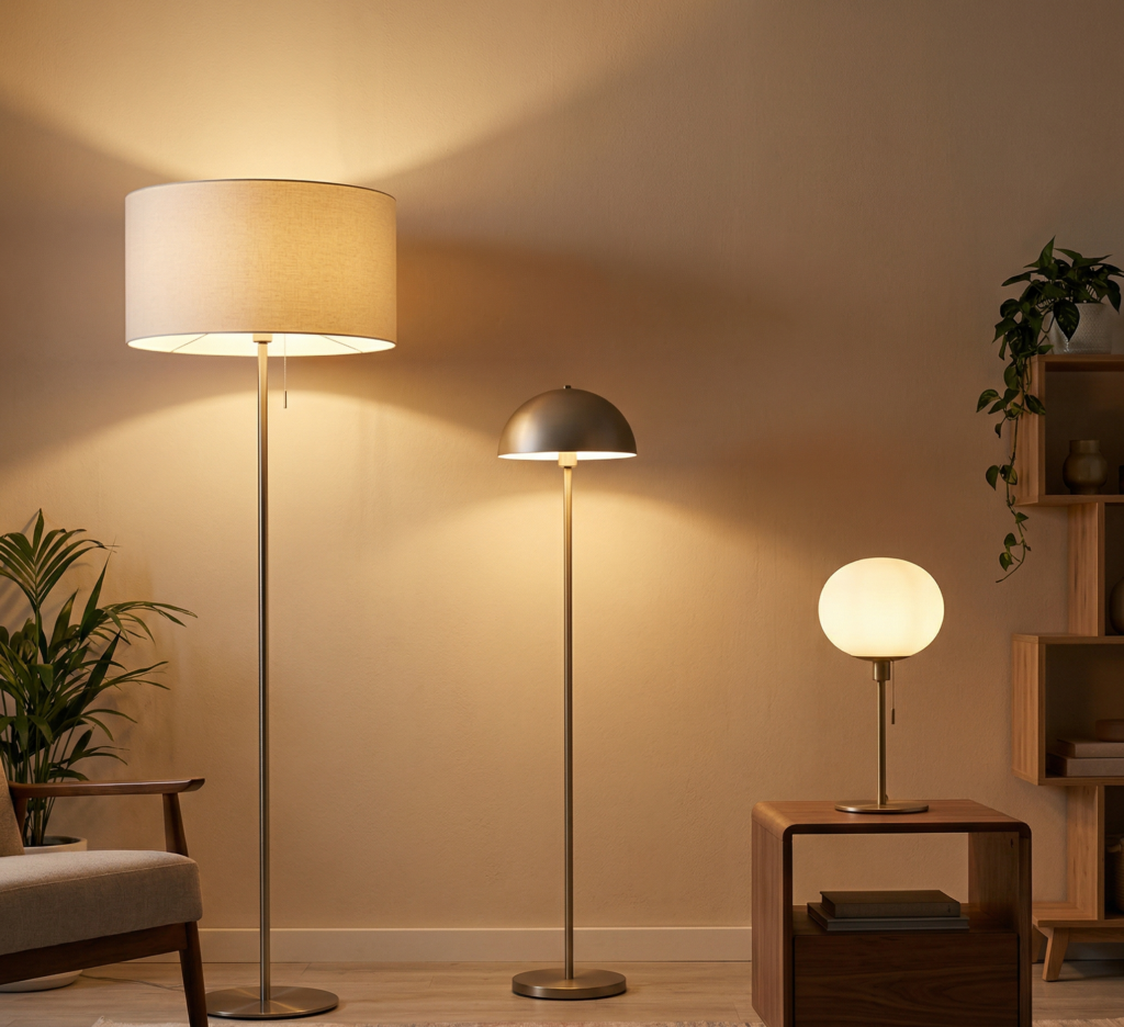 間接照明 フロアランプ