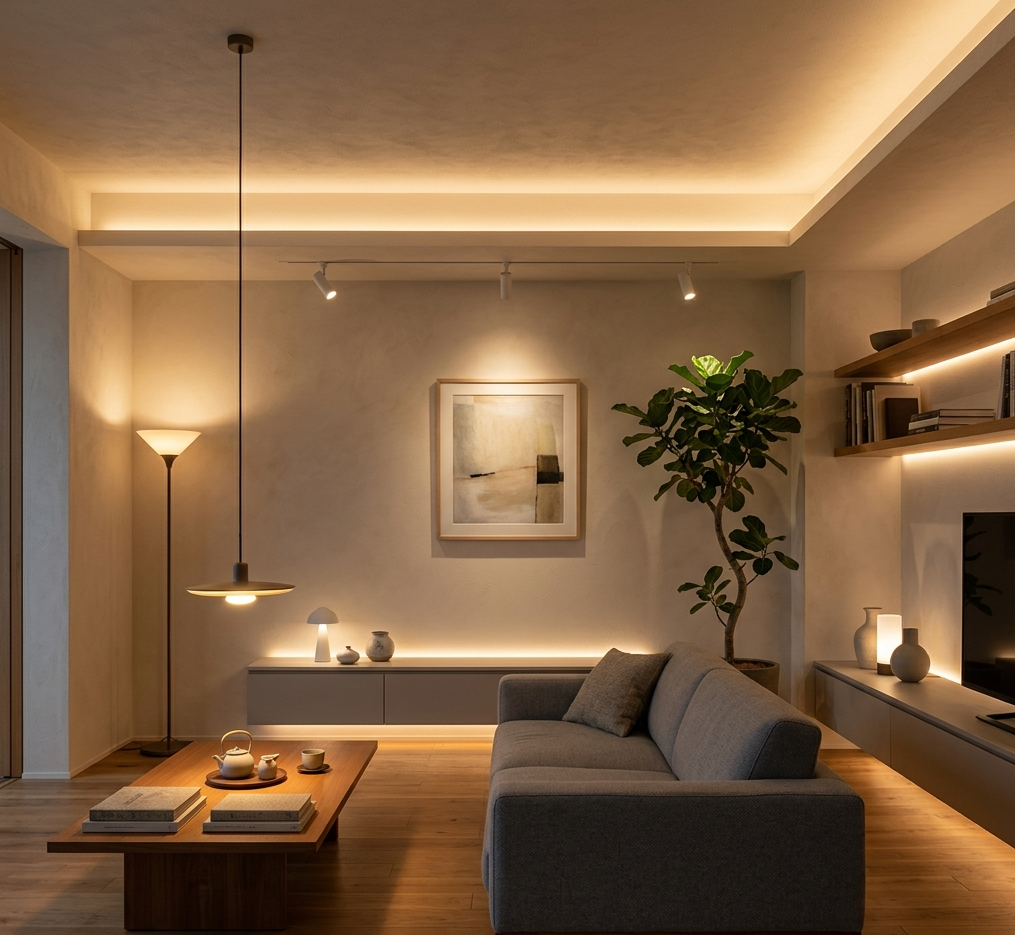 間接照明 直接照明