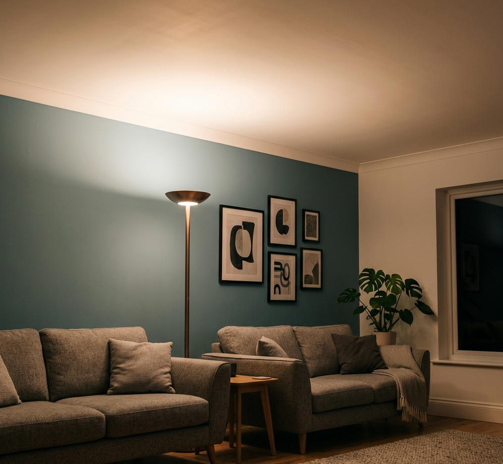 間接照明 フロアランプ