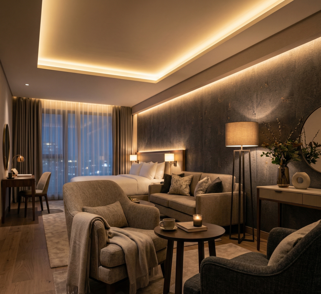 間接照明 スポットライト