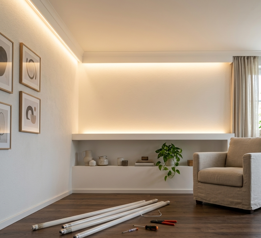 間接照明 蛍光灯