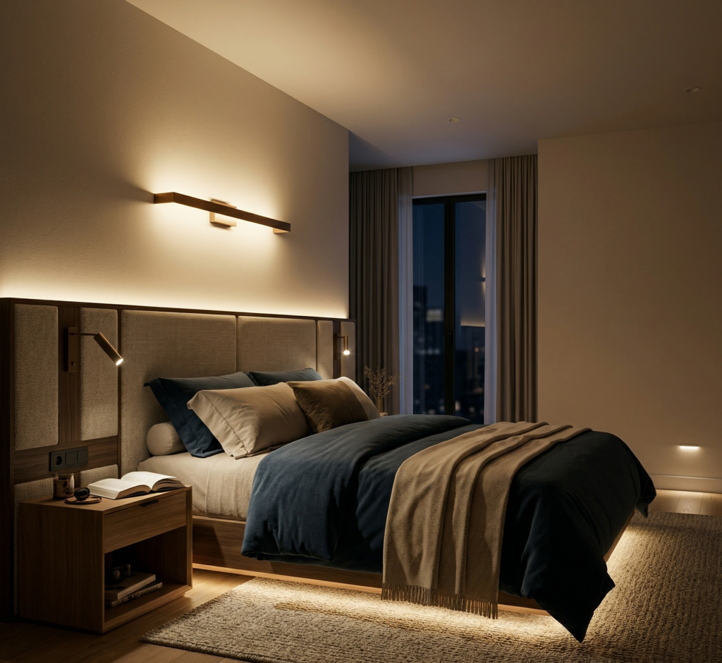 ホテルライク 照明