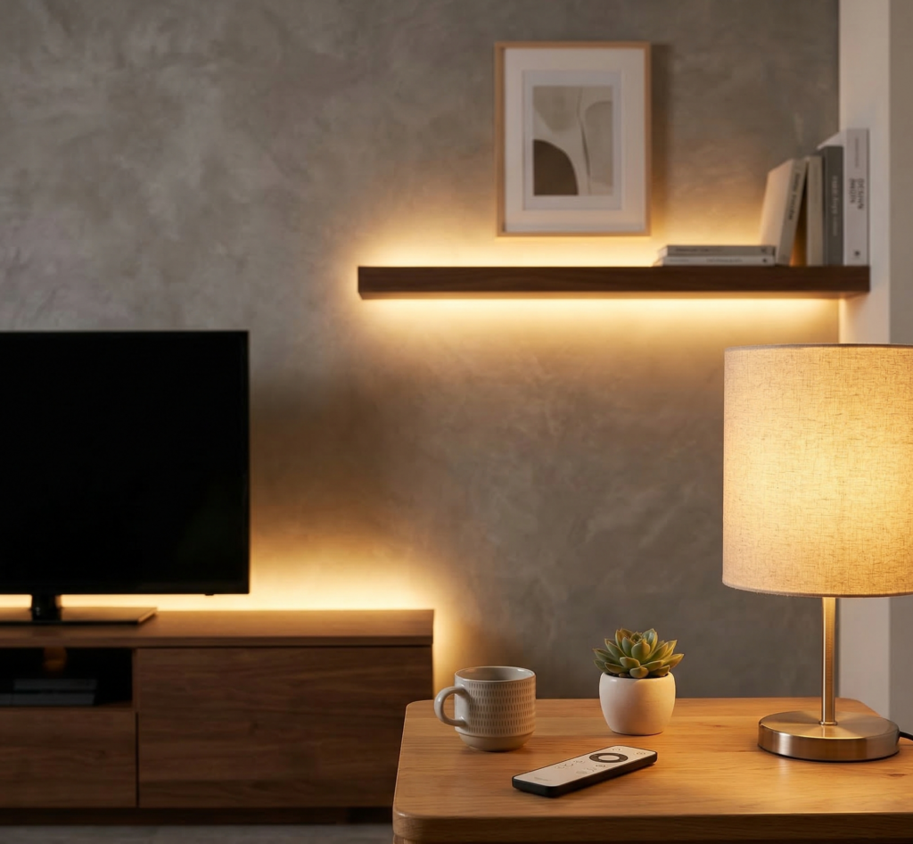 間接照明 リモコン付き