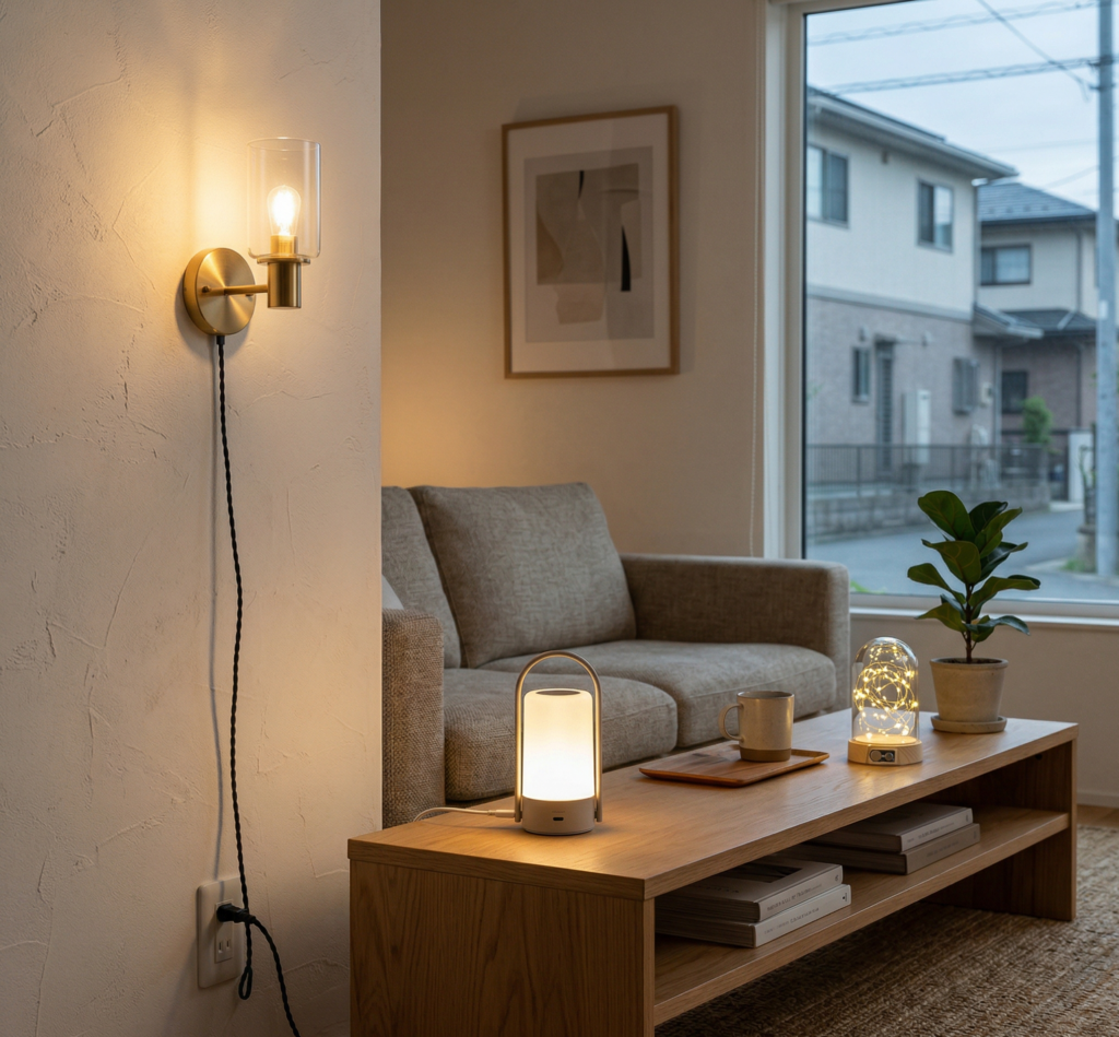 間接照明 ランタン