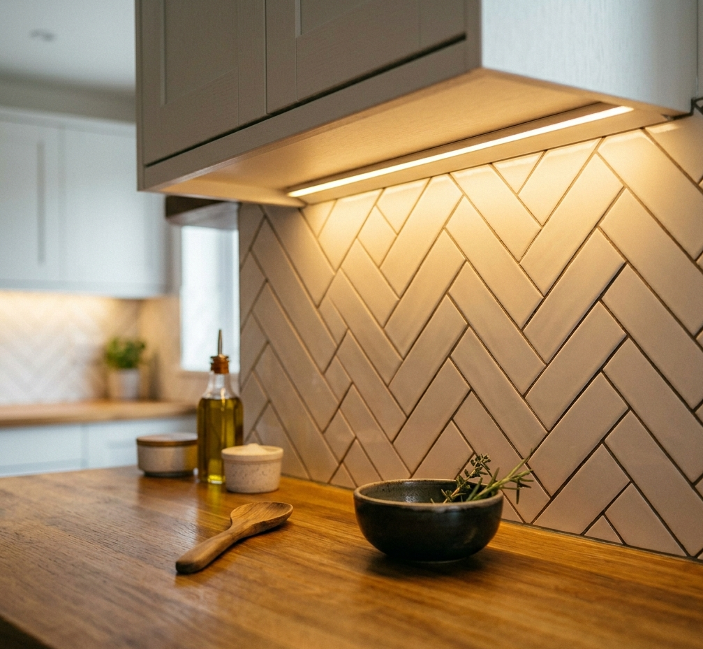 間接照明 キッチン