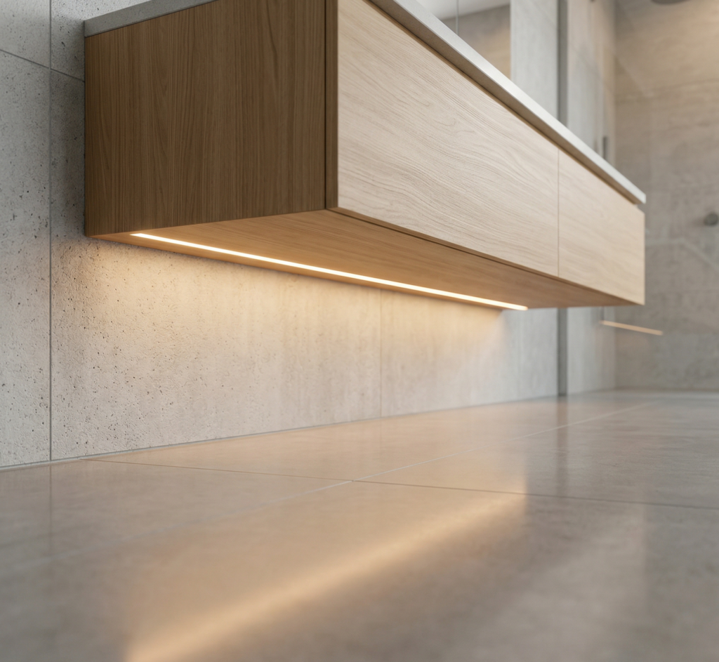 間接照明 トイレ