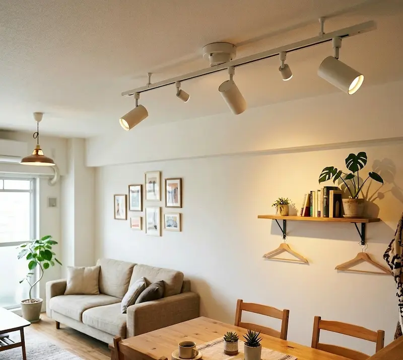 間接照明　ダクトレール