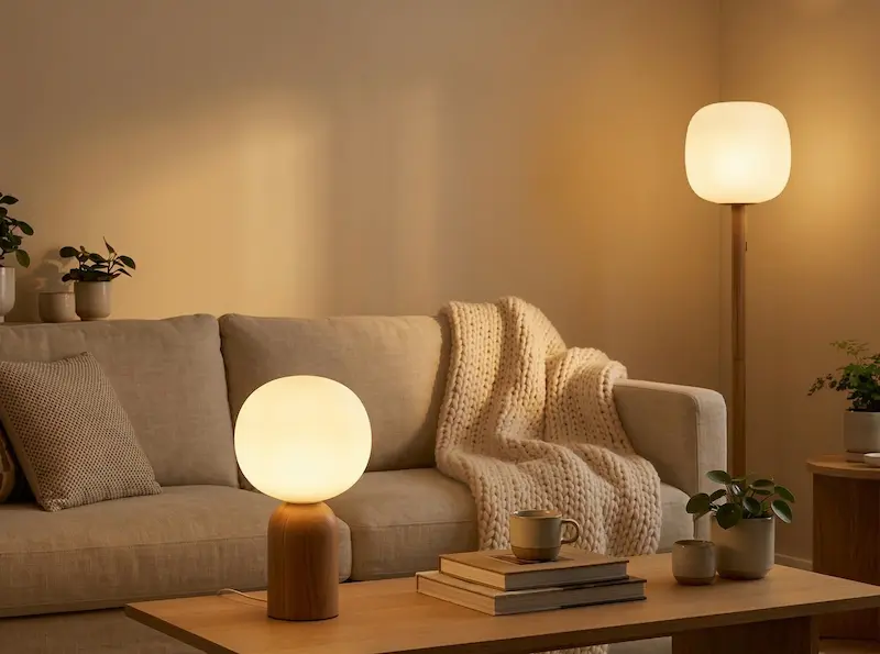 間接照明 フロアランプ