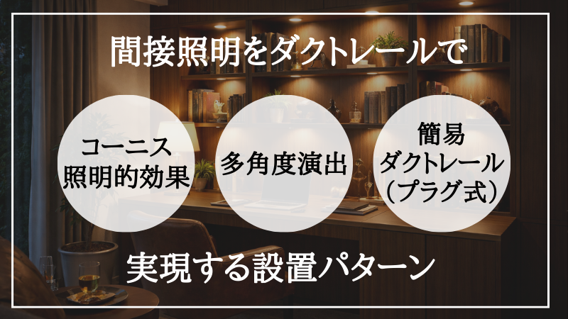 間接照明 ダクトレール