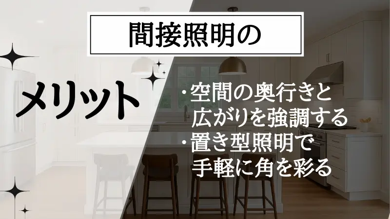 間接照明　部屋