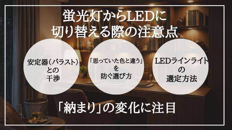 間接照明 蛍光灯