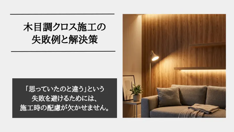 クロス 木目調