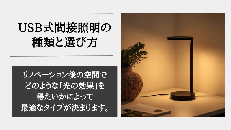 間接照明 usb