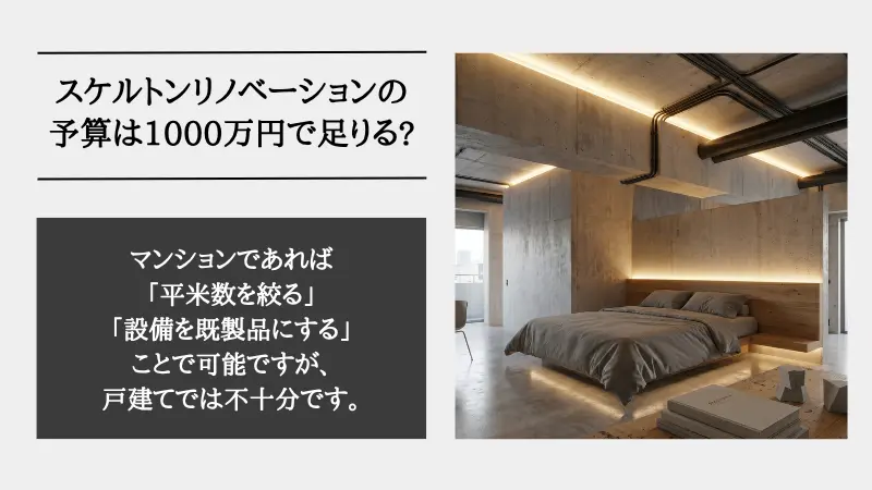 スケルトンリノベーション 費用