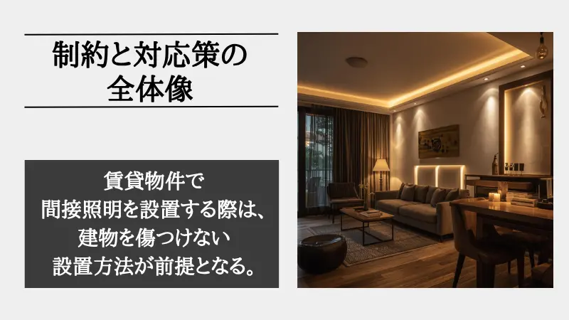 間接照明 賃貸