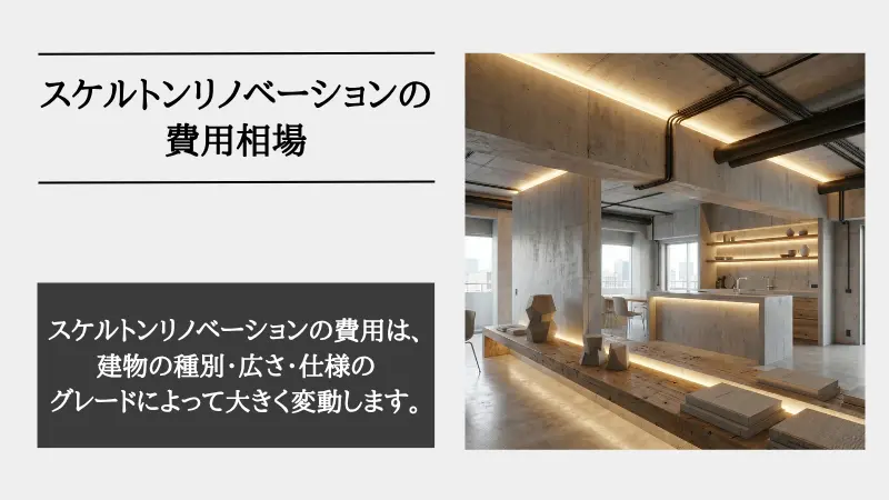 スケルトンリノベーション 費用