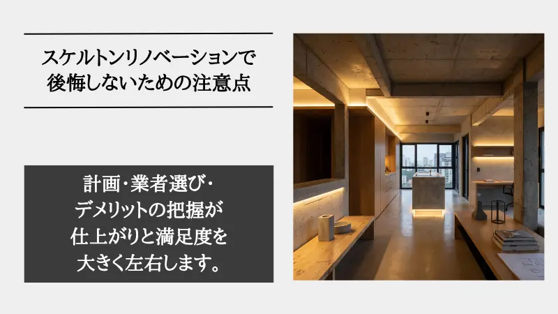 スケルトンリノベーション 費用