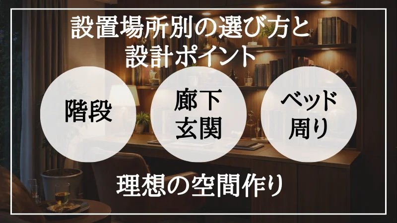 間接照明 足元