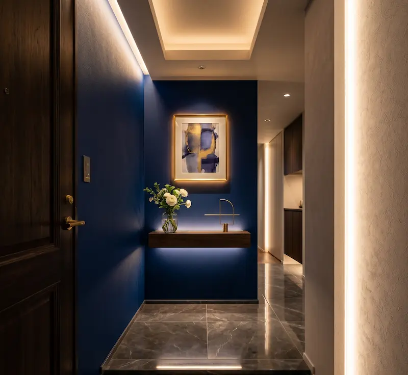 玄関 クロス リフォーム