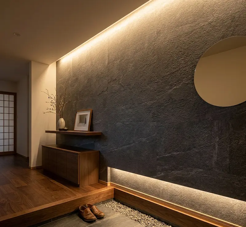 玄関 クロス リフォーム